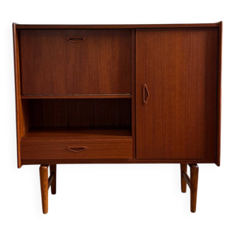Scandinavian high sideboard from the 1960s
