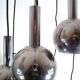 Chrome chandelier Richard Essig 1970