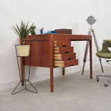 Teak desk, Danish design, 60s, made in Denmark