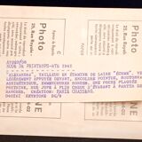 Original fashion photography, Paris, 1961.