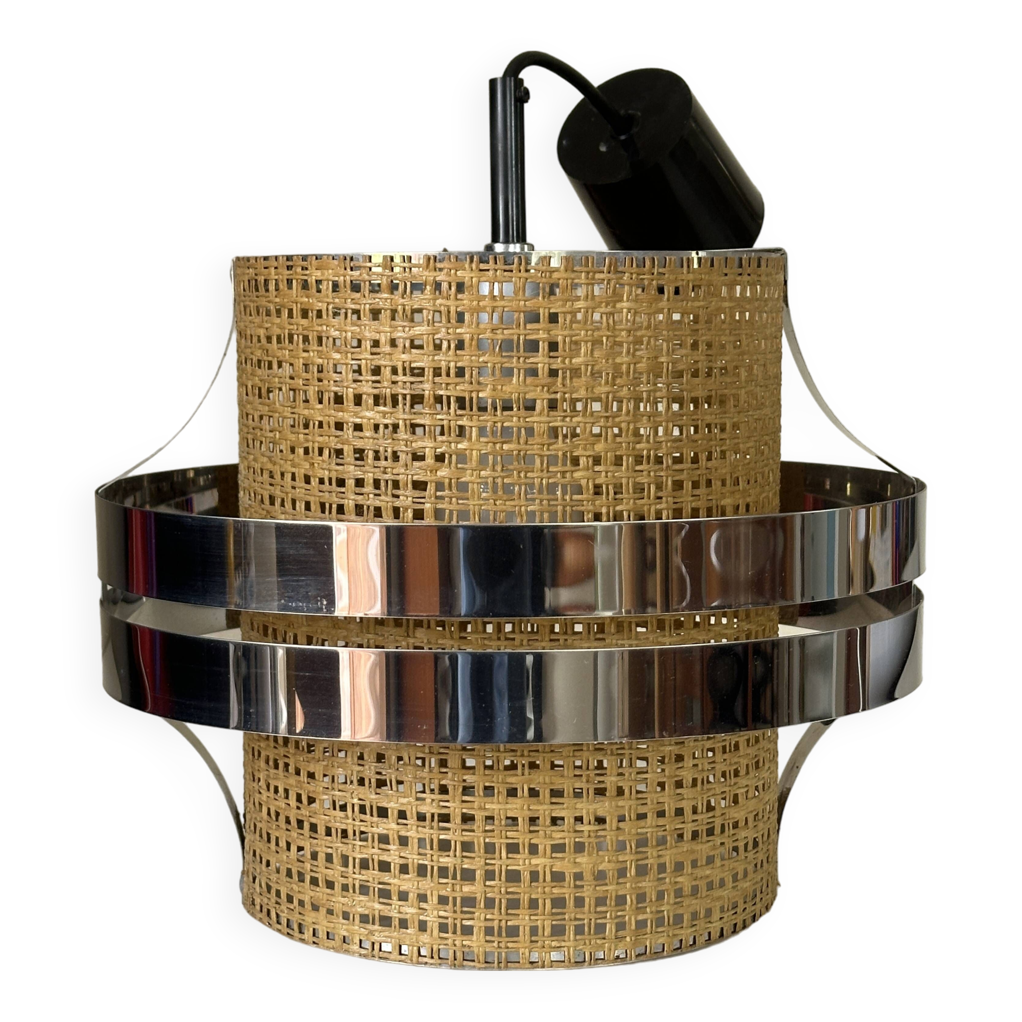Suspension lustre design années 70