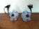Appliques Murales Vintage avec Verre Opalin, 1970s, Set de 2