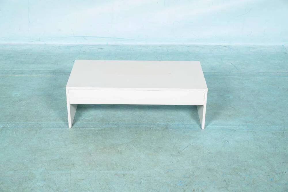 Minimalist television/audio furniture Pastoe q-bus, 1970s design.