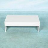 Minimalist television/audio furniture Pastoe q-bus, 1970s design.