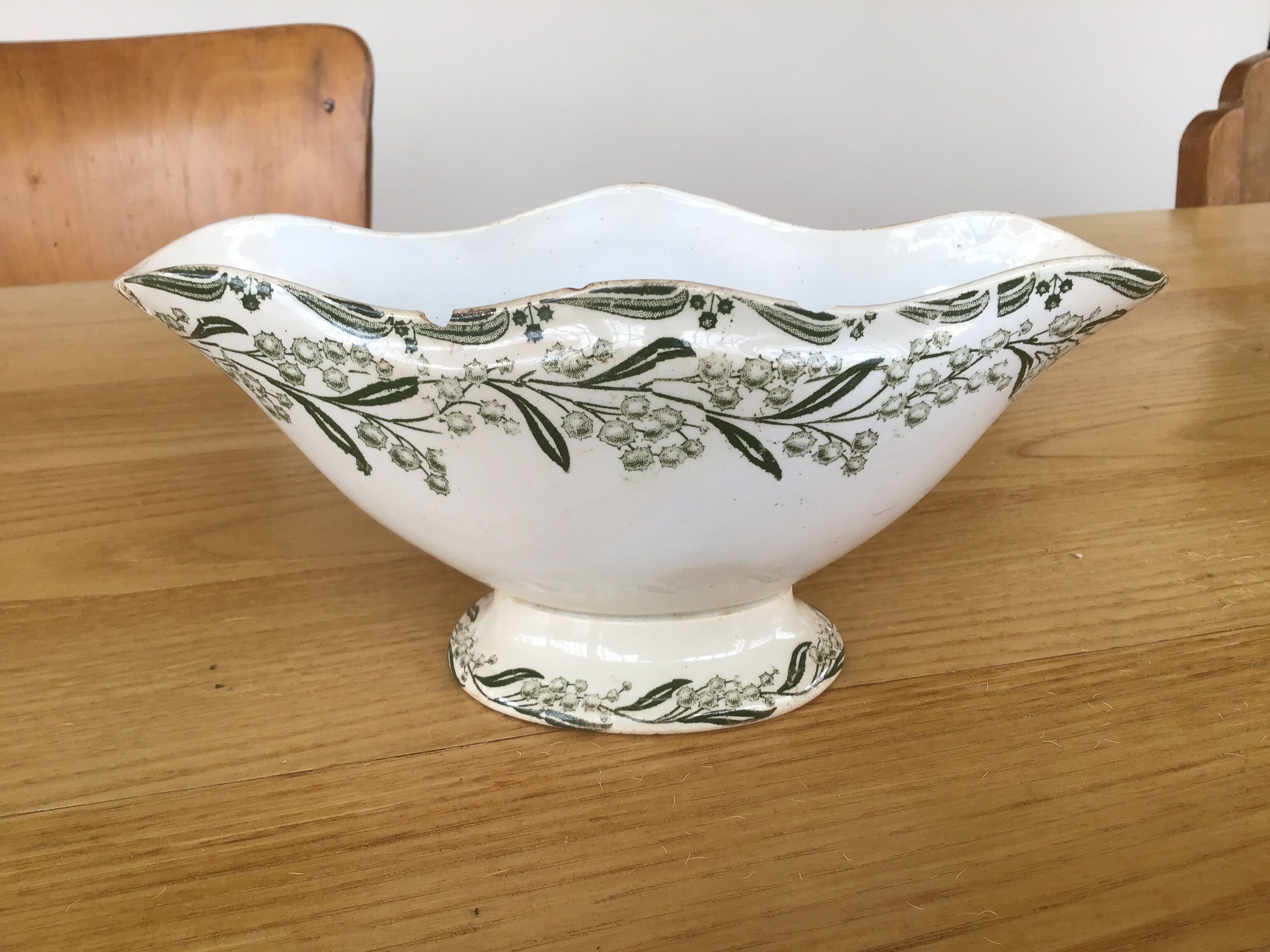 Saucers faïencerie Saint Amand