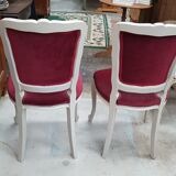 Pair of Louis XV style chairs