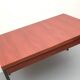 Table à manger extensible des années 60 en teck et métal