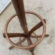 1960s bistro swivel parrot coat rack, curved wood