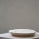 Mid-Century Modern, large round ceiling light in linen, Sweden, 1960s