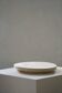 Mid-Century Modern, large round ceiling light in linen, Sweden, 1960s