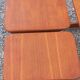 Set of 3 nesting tables in Scandinavian style made of teak from the 1970s.