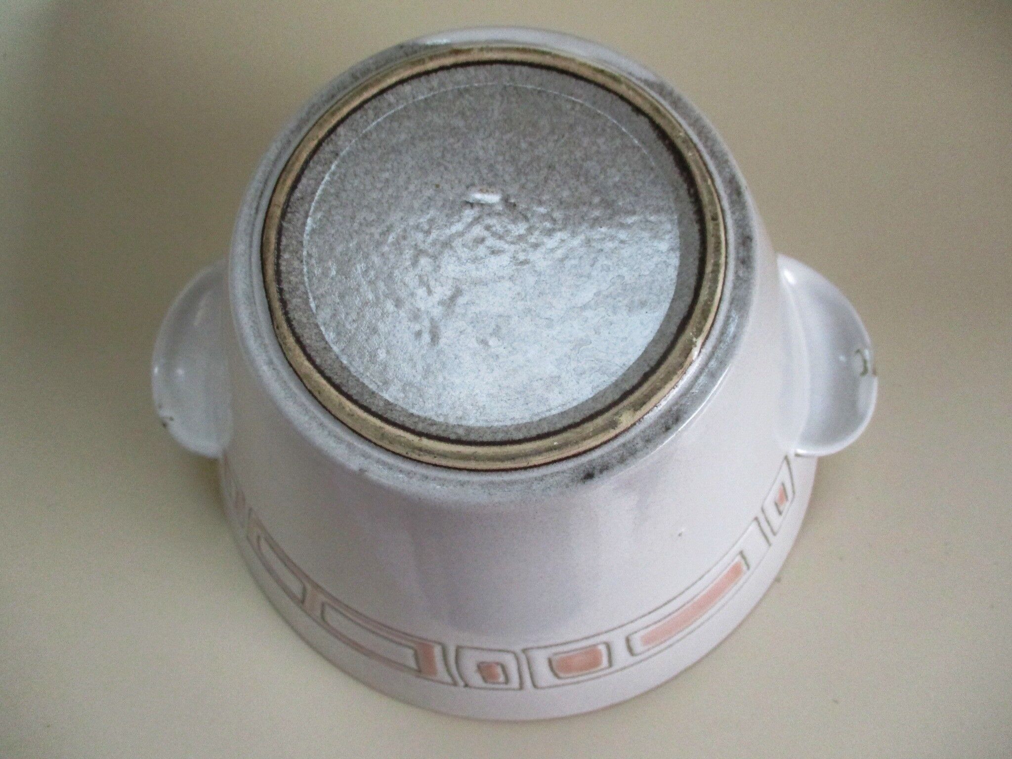 Soup-tureen in Niderviller stoneware Model Mesh -vintage