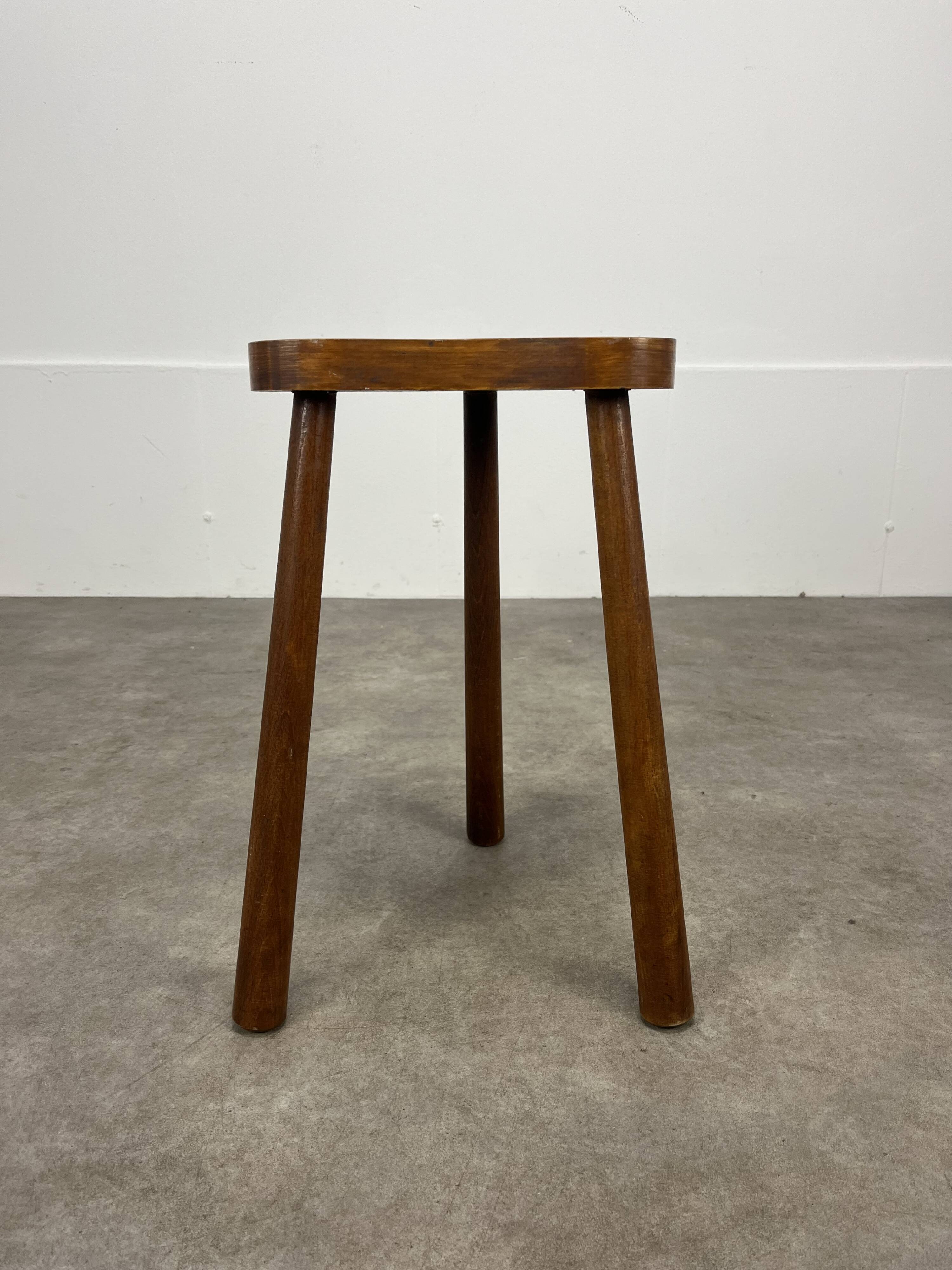 Brutalist Tripod Stool, Firm