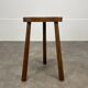 Tabouret tripode brutaliste, ferme