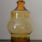 Amber yellow transparent candy