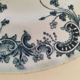 6 assiettes terre de fer Saint-Amand Hamage – décor Byzantin