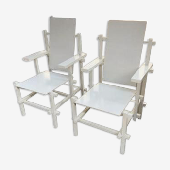 Set de 2 chaises design