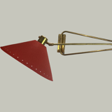 Adjustable wall lamp vintage lunel edition by robert mathieu of the 50s