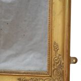 Miroir mural Giltwood du XIXe siècle