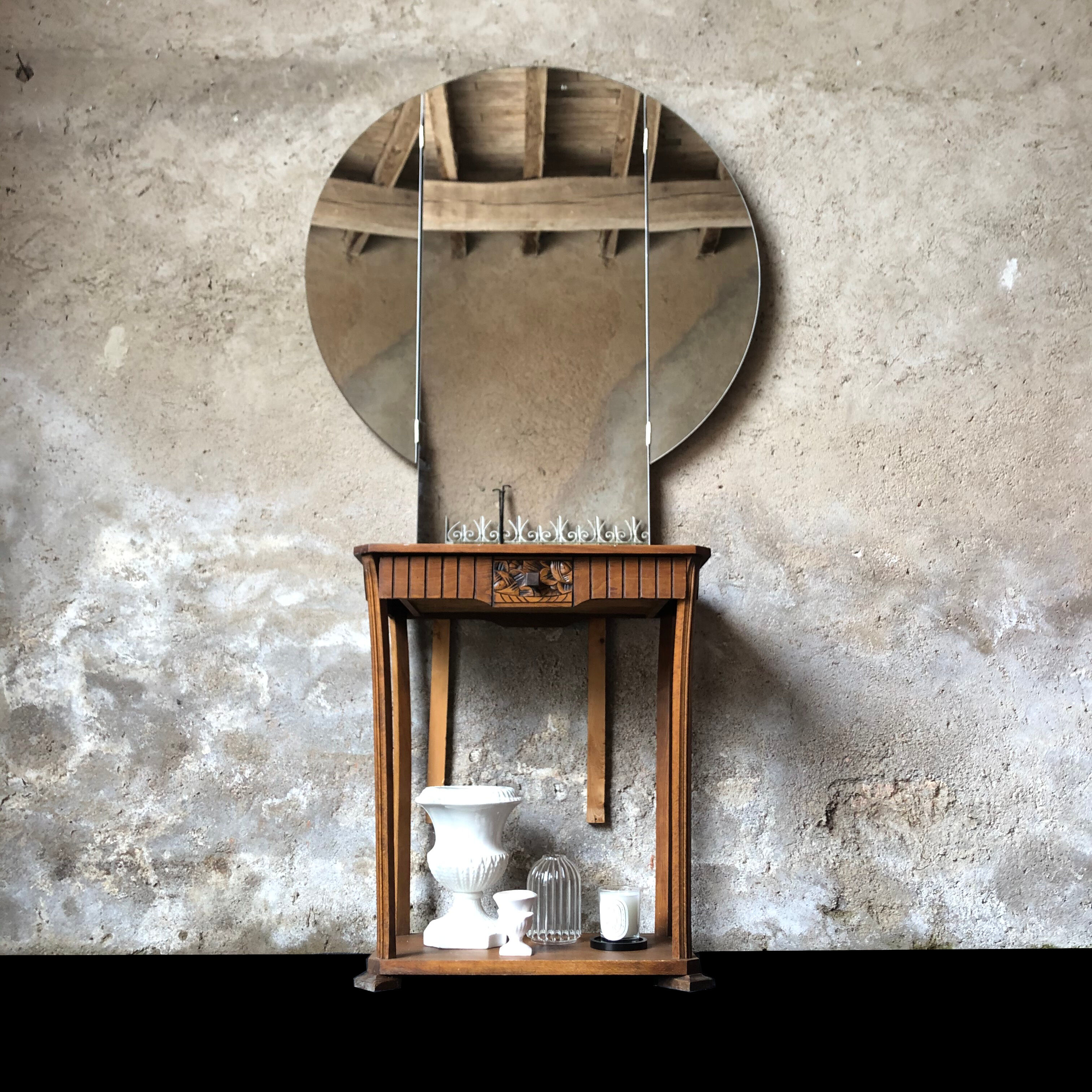 Vintage triptych mirror 1960 - 158x93cm