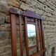 Coat rack, old oak cloakroom