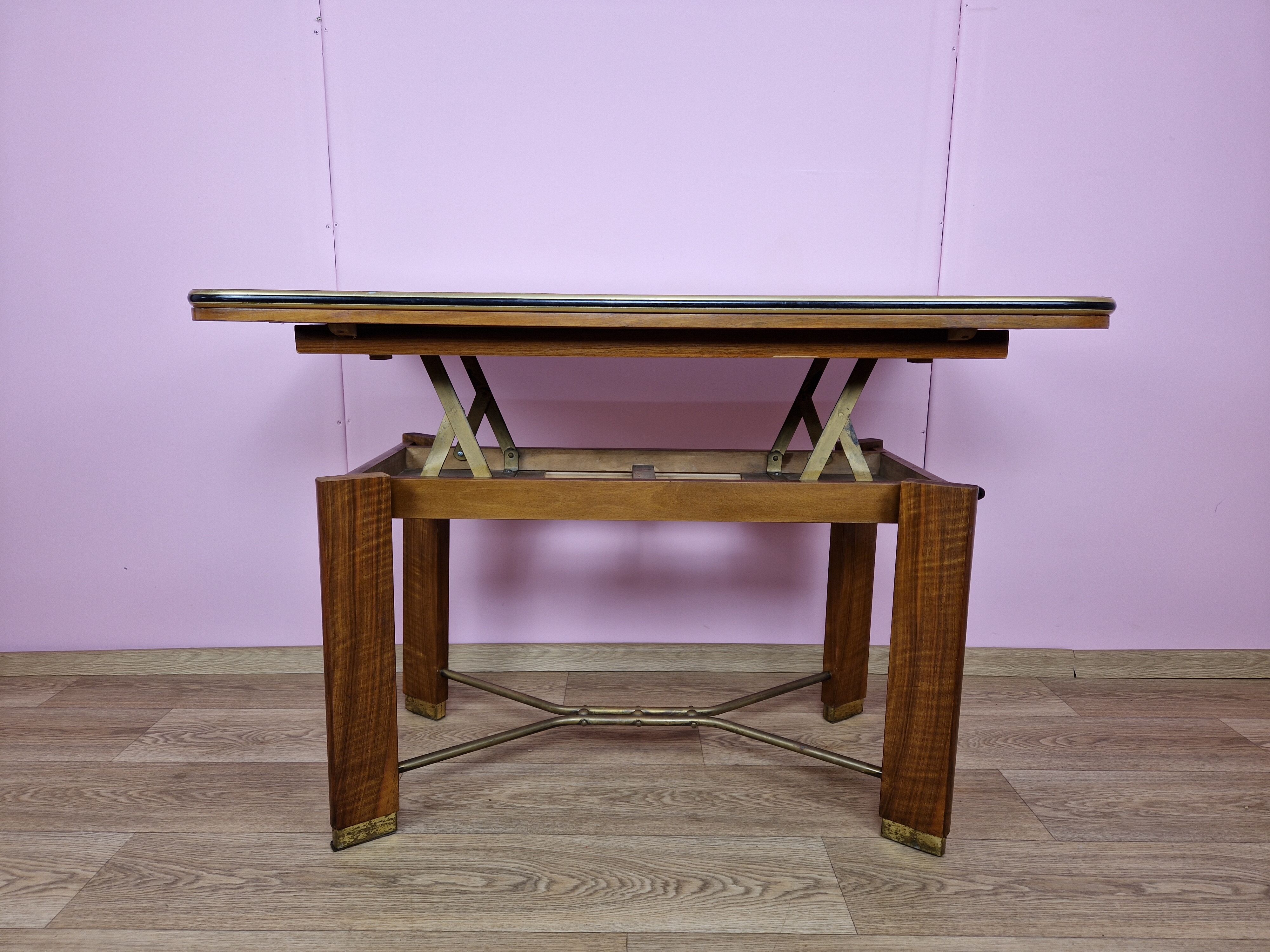 Art Deco Extendable Dinning Table, Germany, 1950s