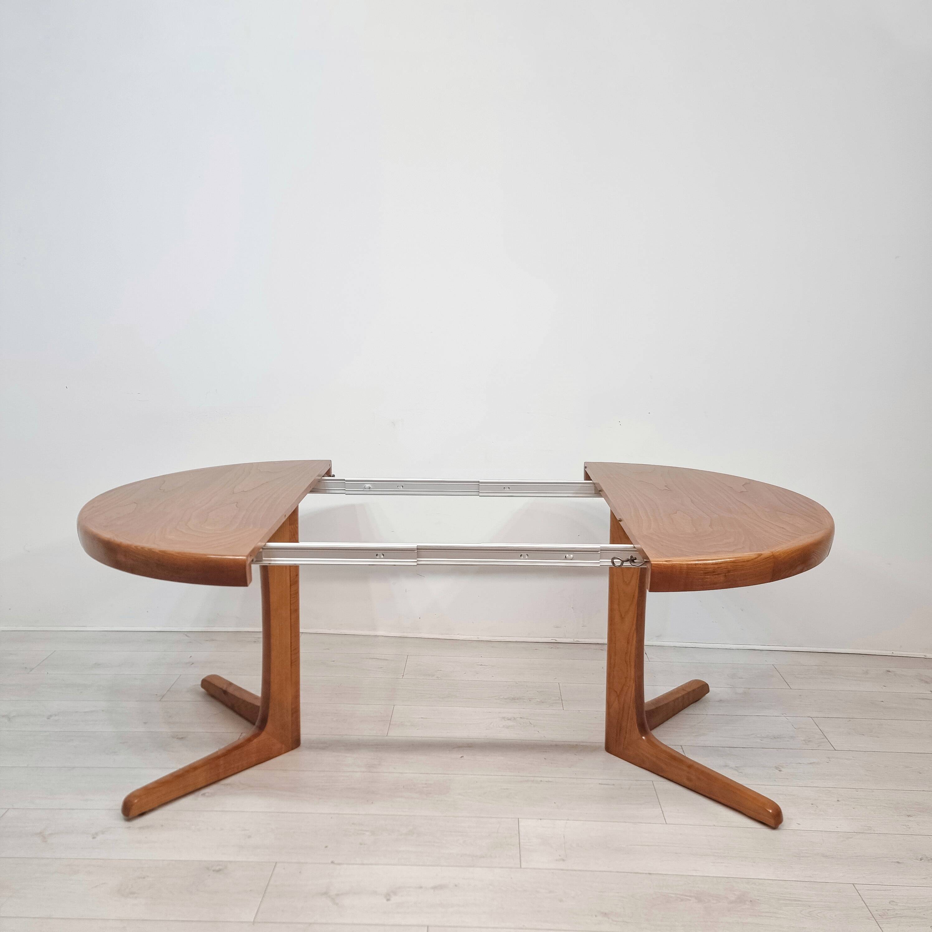 Baumann solid elm dining table
