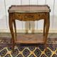 1970s Louis XV style side table in rosewood and beech.