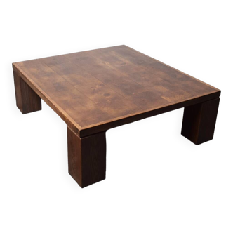 End Grain Mosaic Coffee Table By Rolf Middelboe For Tranekær, 1970s