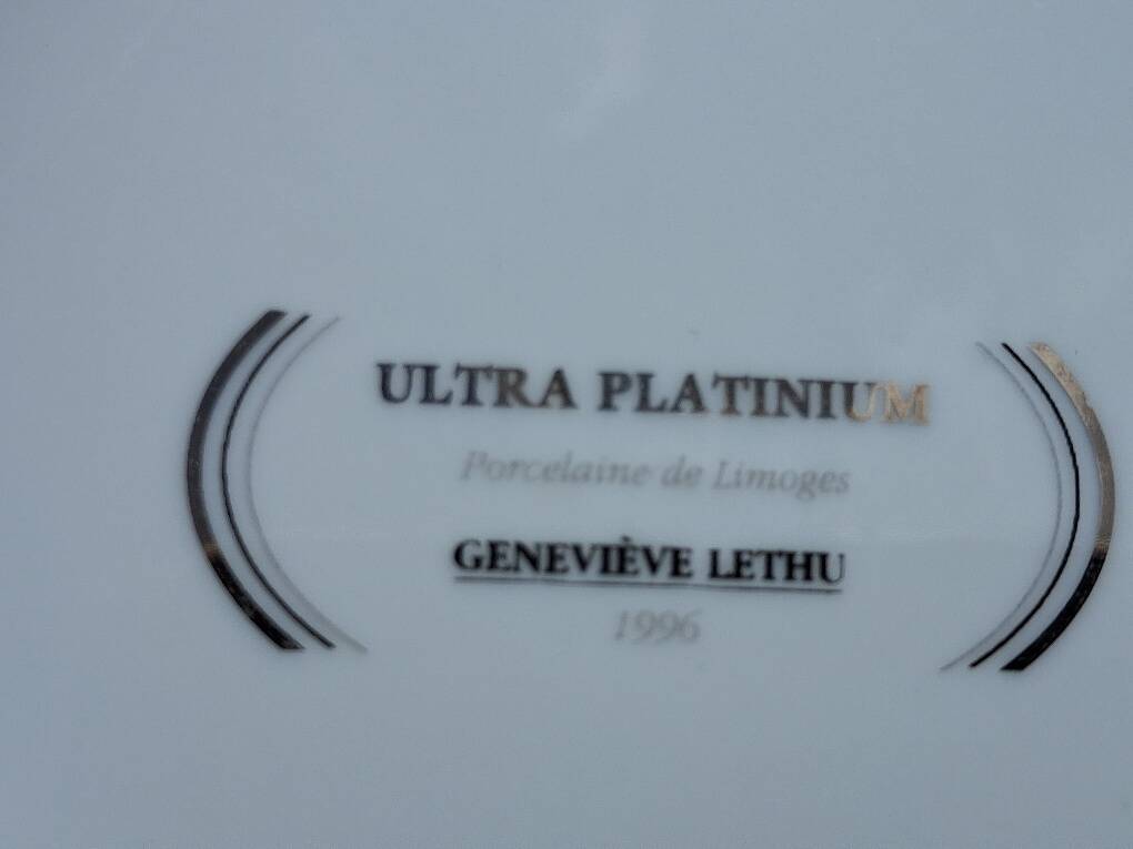 Large breakfast cup Design 1996 Ultra Platinum-silver