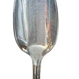 Silver metal cutlery set