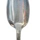 Silver metal cutlery set