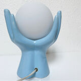 Ceramic hand lamp