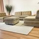 Salon modulaire vintage 4 pièces avec 2 éléments d'angle