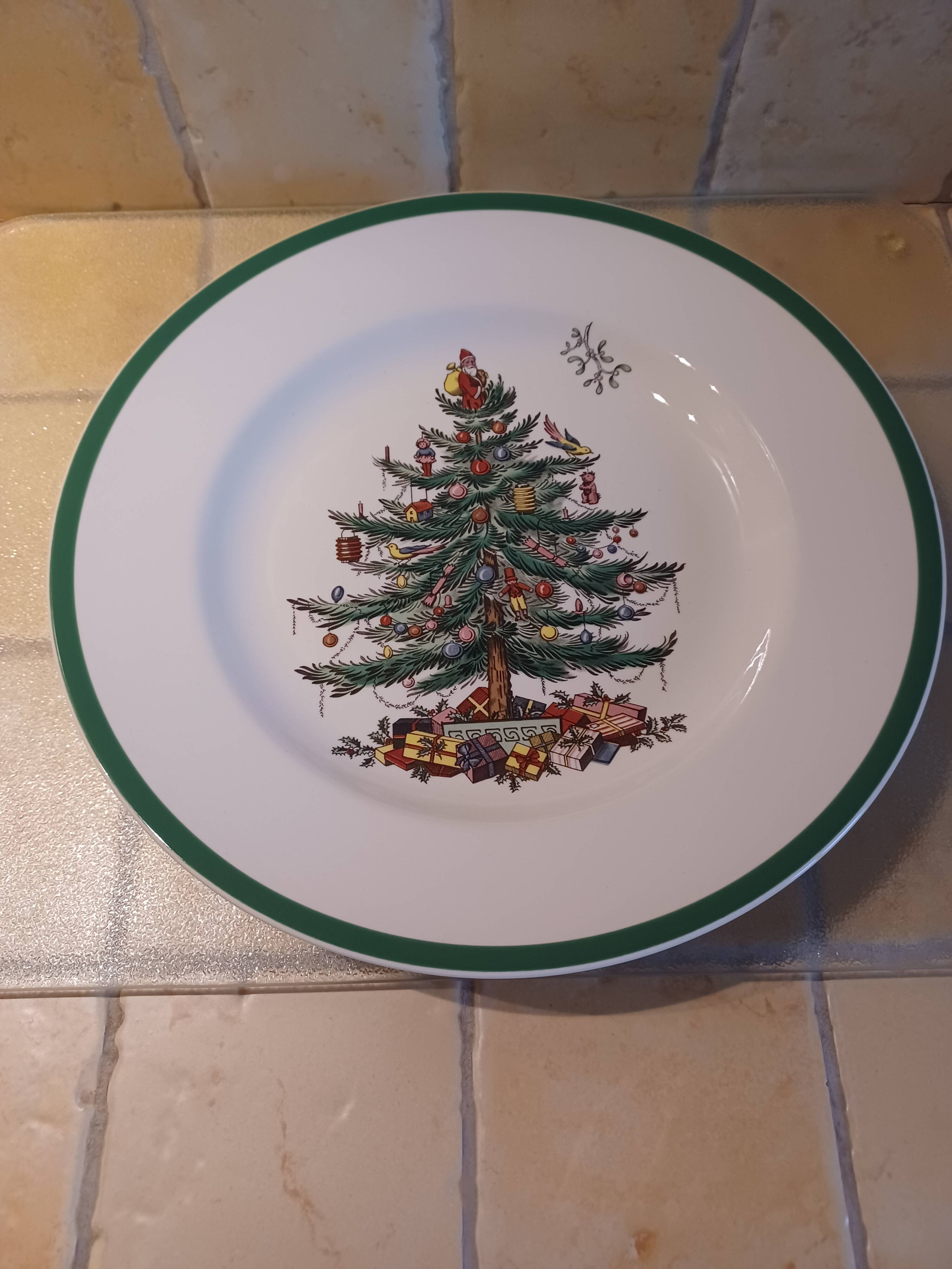 Christmas plate