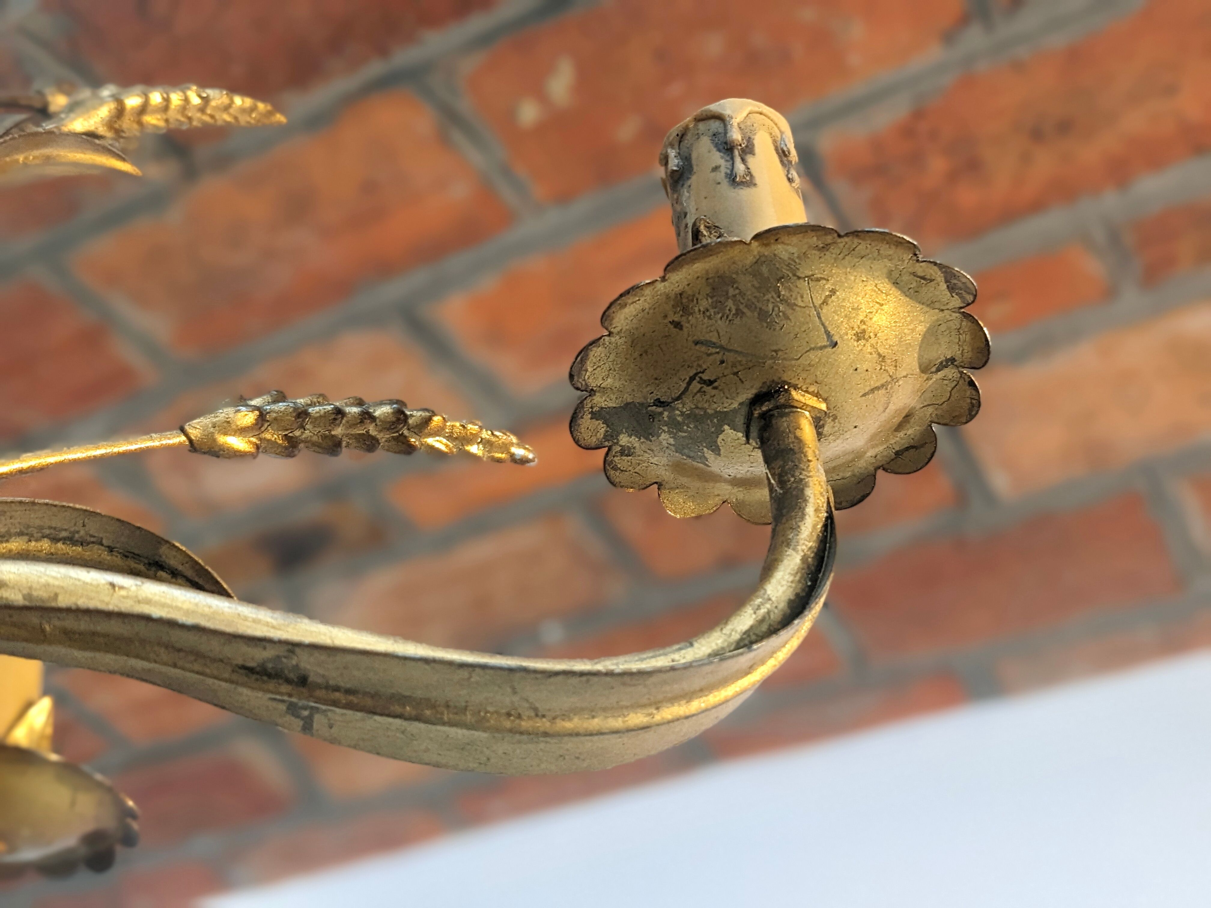 Chandelier "ears of wheat" with 5 arms