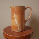 Pichet vase à anse céramique poterie handmade décoration campagne scandinave artisanale grès