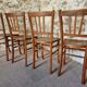 Set of 4 vintage Luterma beech bistro chairs – 1950s