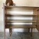 Two-door vintage free-standing buffet