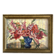 Tableau, bouquet de fleurs signée