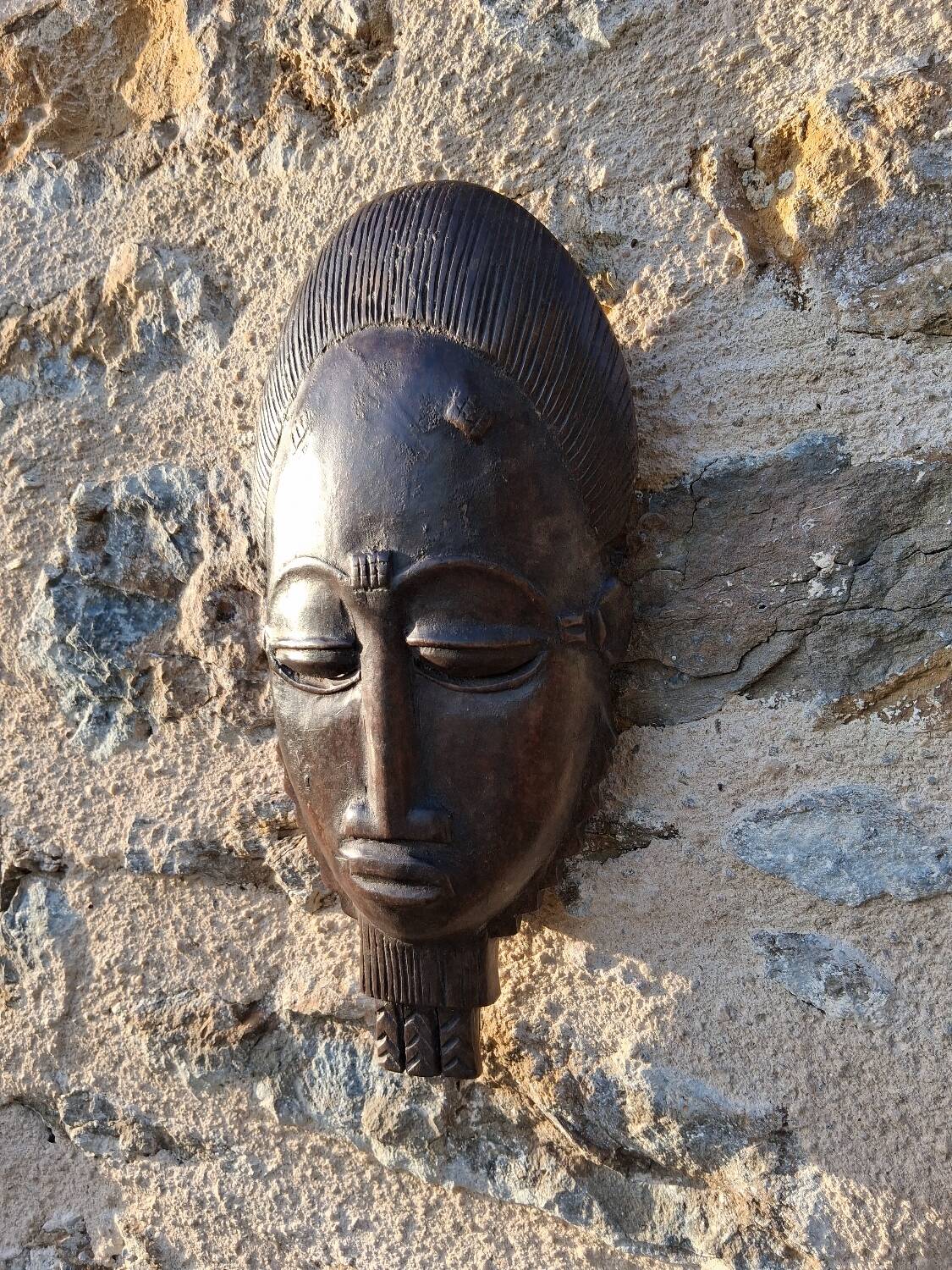 Ancient African mask