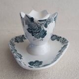 Iron earth gravy boat Snowball