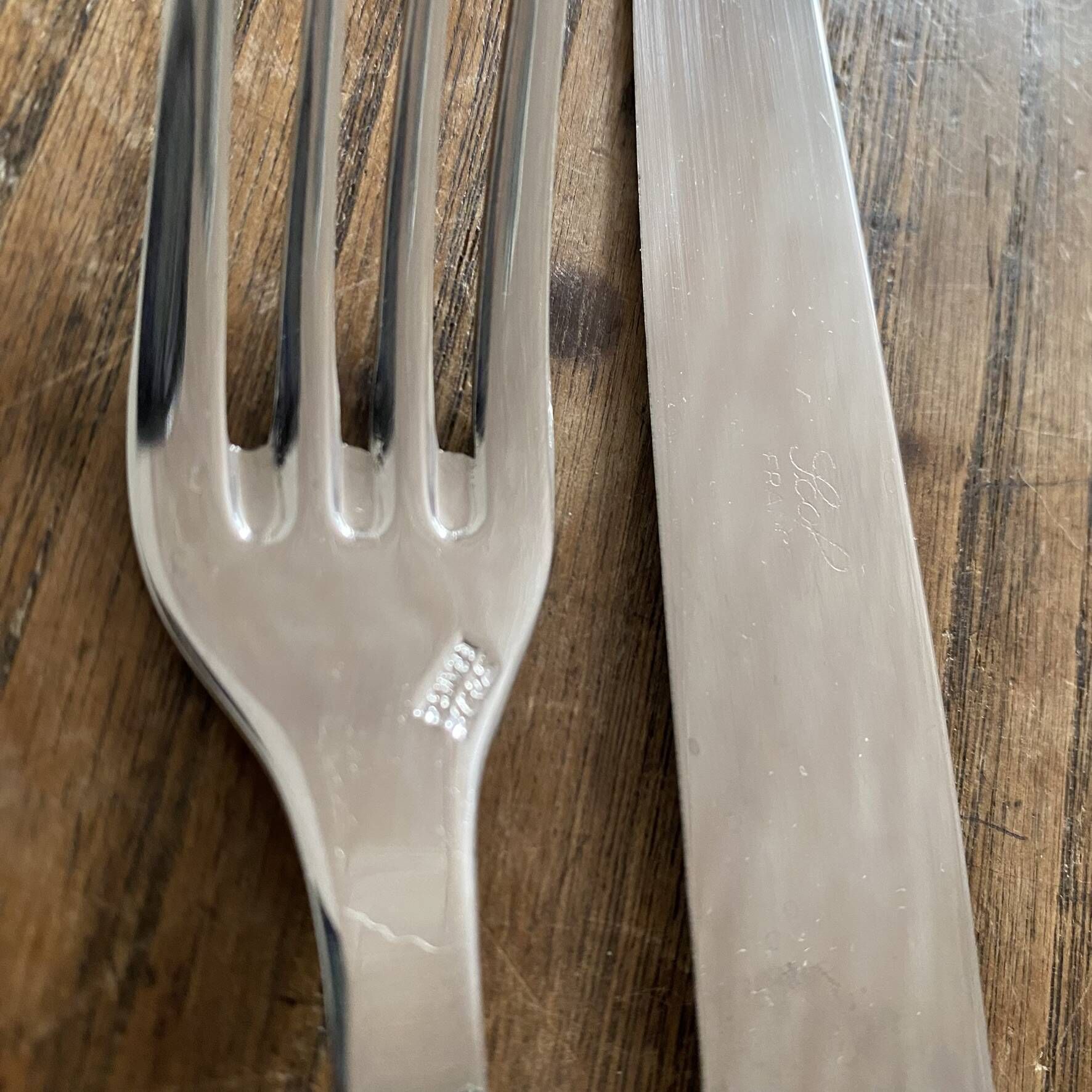 34 vintage cutlery SCOF France model Cambridge