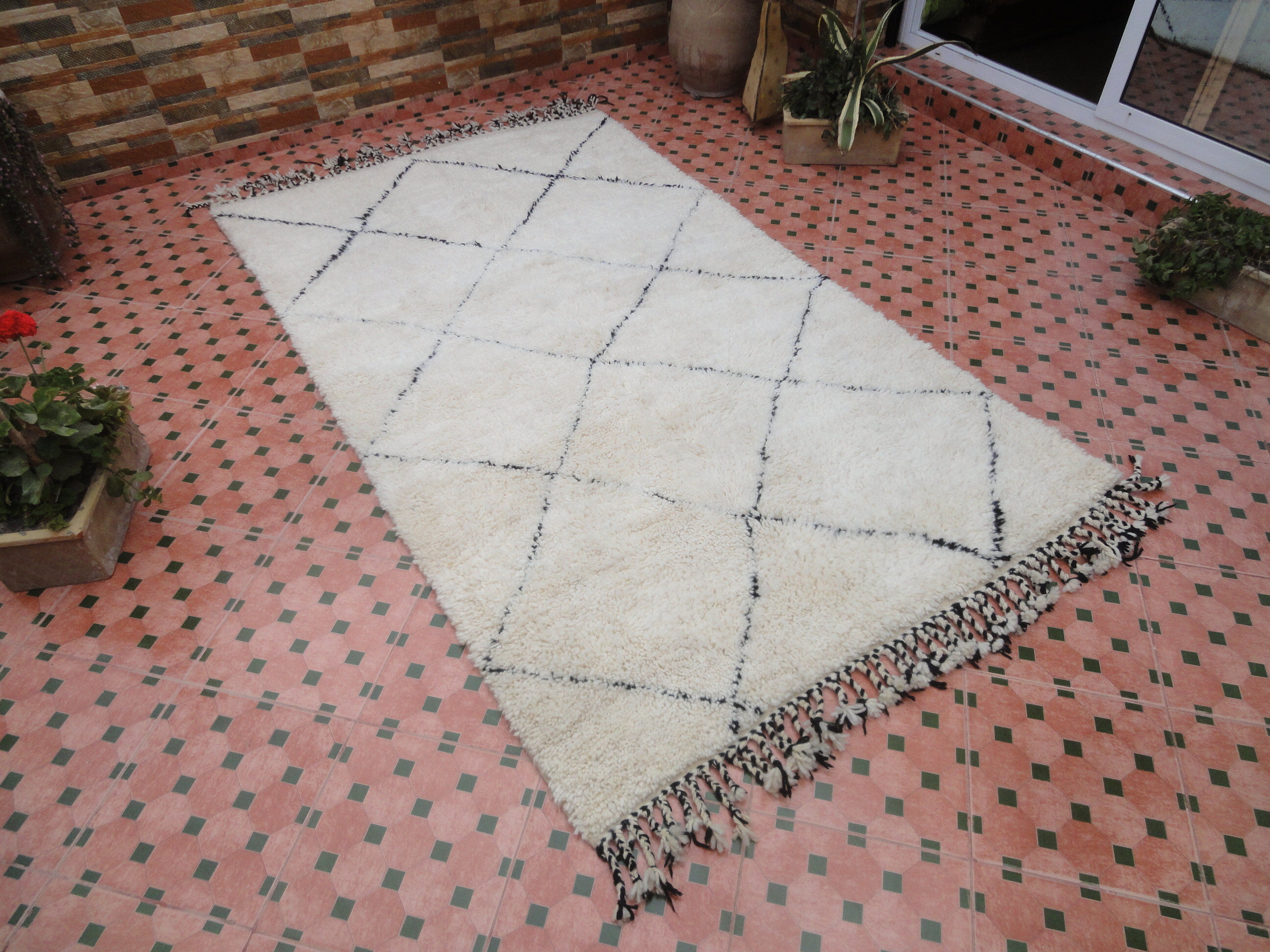 Carpet beni ourain 250x143cm