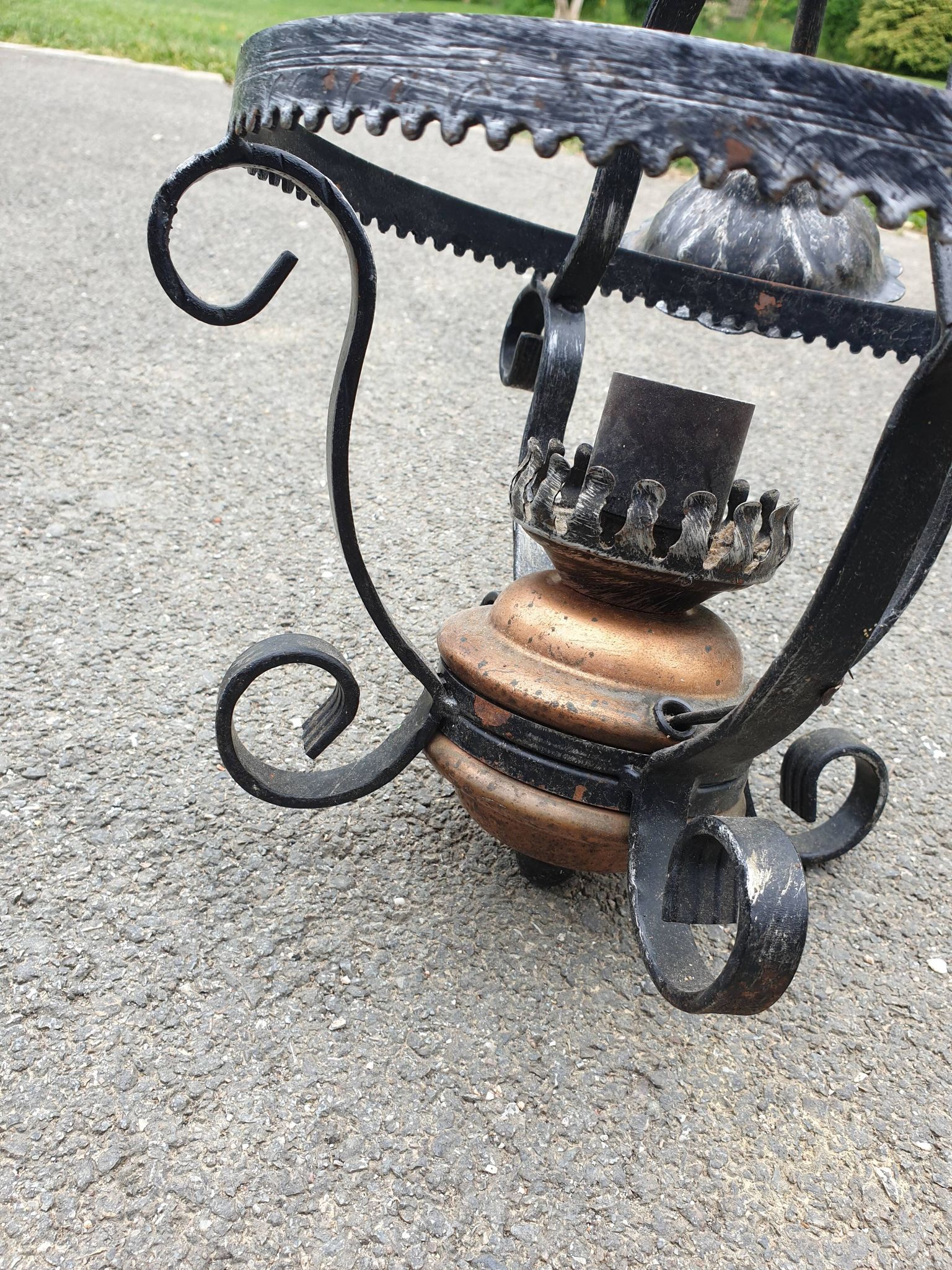 Country chandelier