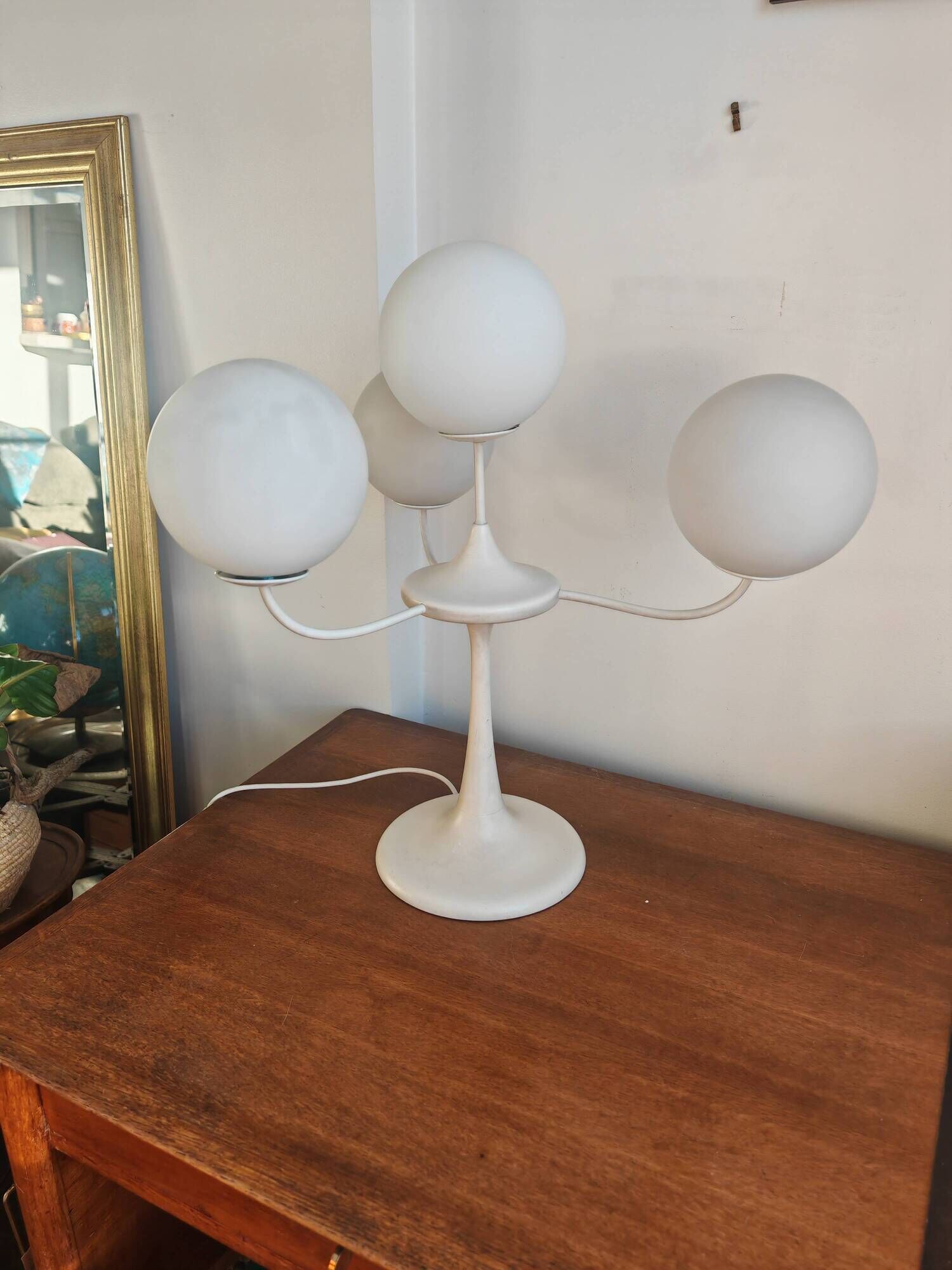 Rare Sputnik Lamp by E.R. Nele - Space Age Design from the 60s/70s