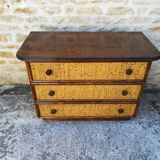 Rattan dresser Maugrion