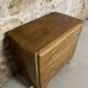 Vintage chest of drawers with 4 drawers and tapered legs.