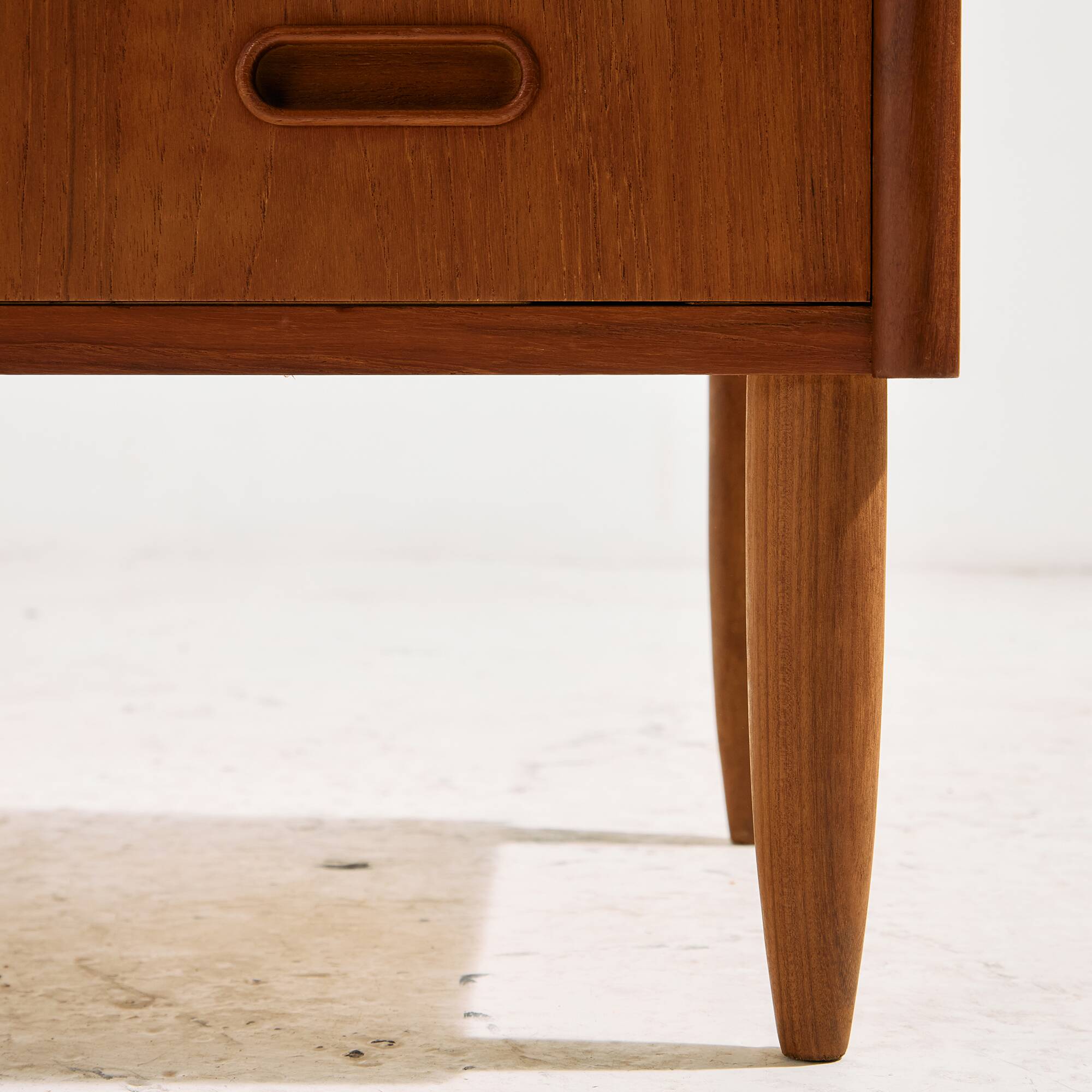 Restored teak dresser