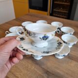 Table service of 108 pieces, Limoges porcelain, Sofafils